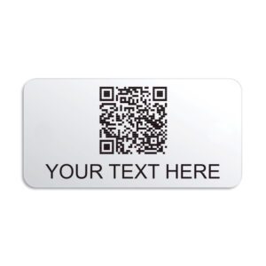 Plastic QR Code Labels - GSM Online Label Sales